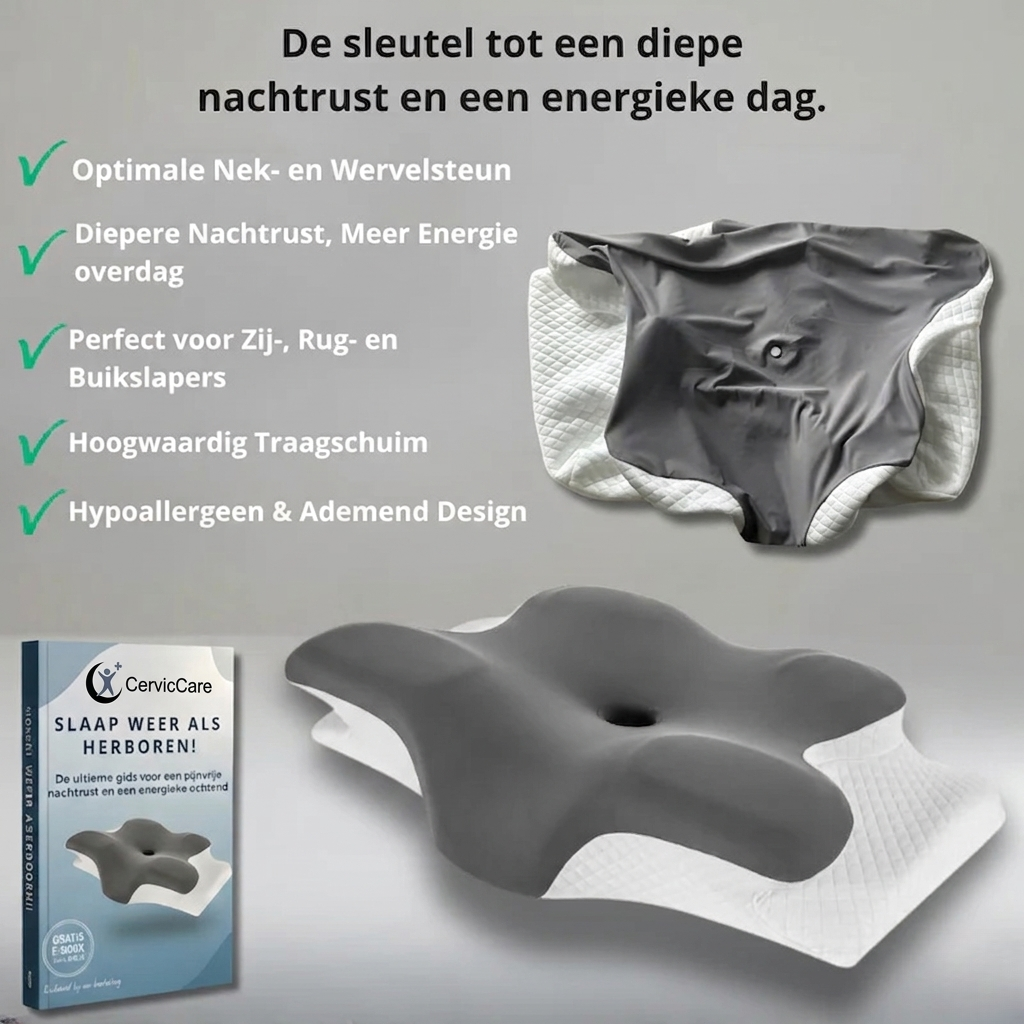 FlexPillow™ | Wakker worden zonder nekpijn