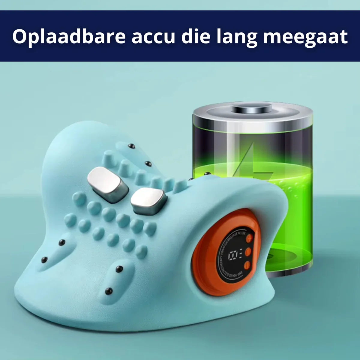 NeckFlow™ | Warmte en massage voor je nek thuis