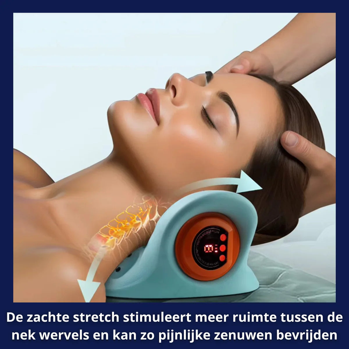 NeckFlow™ | Warmte en massage voor je nek thuis