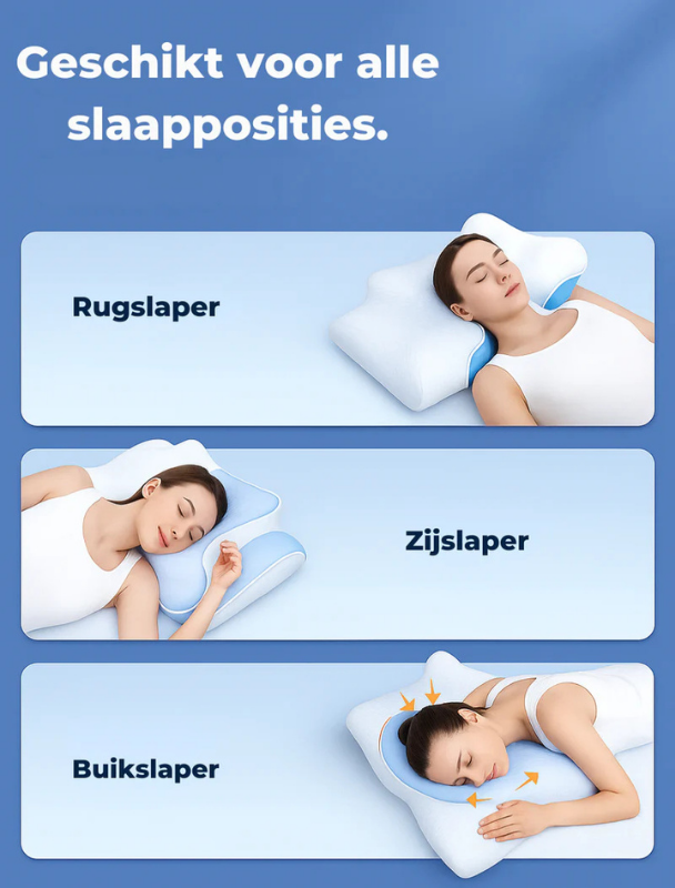FlexPillow™ | Wakker worden zonder nekpijn