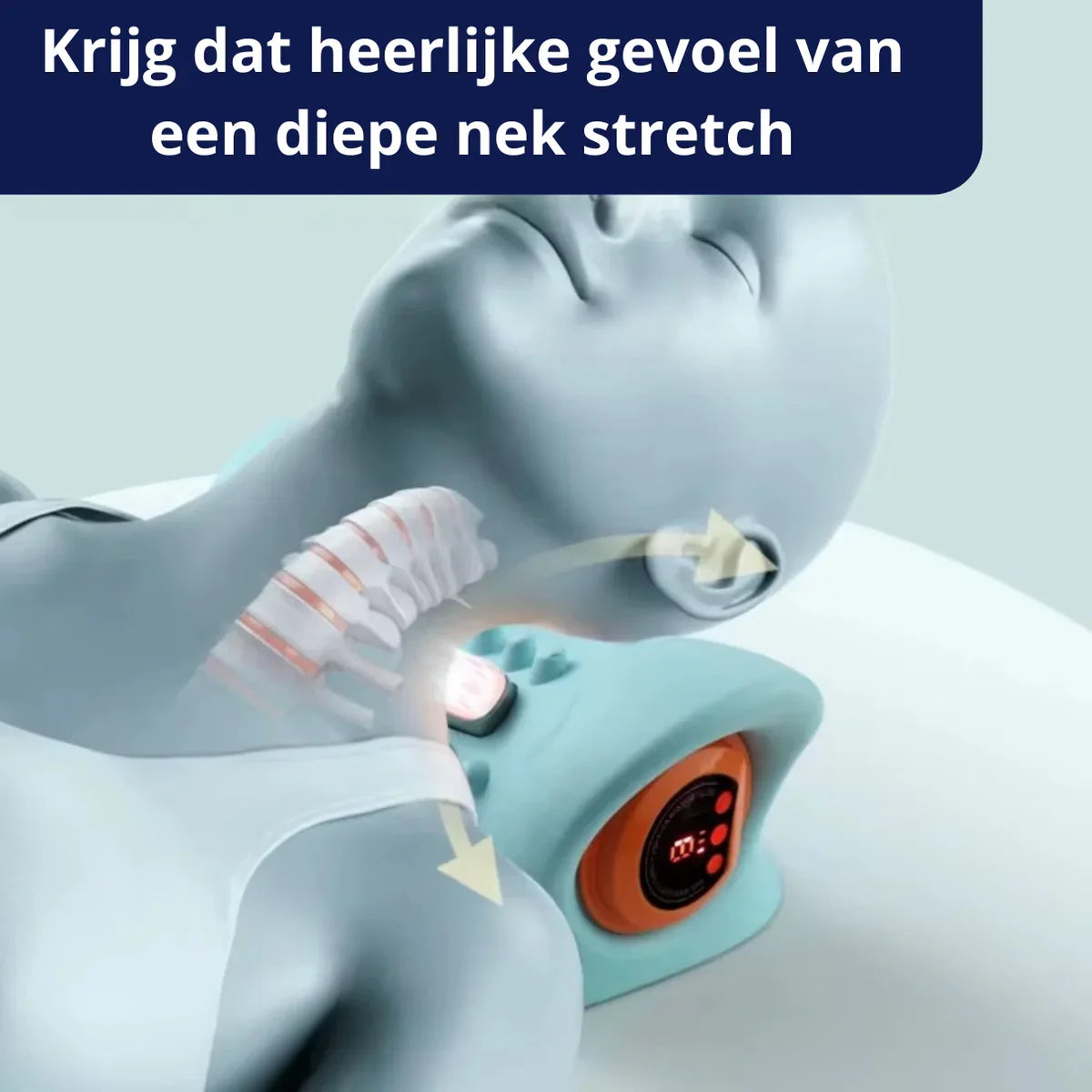 NeckFlow™ | Warmte en massage voor je nek thuis