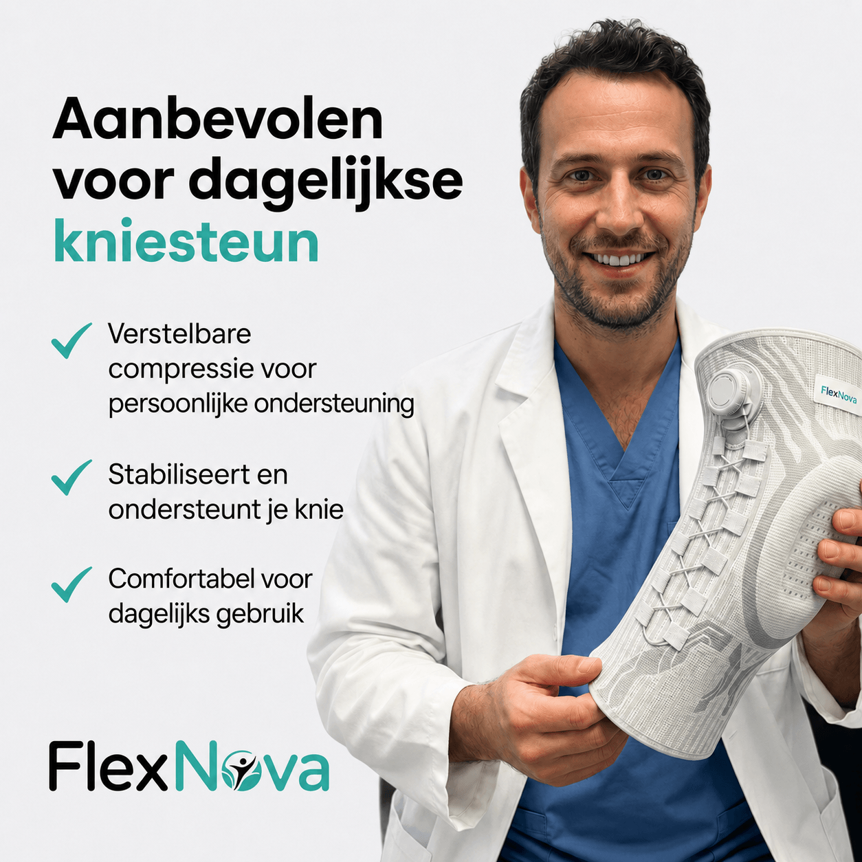 FlexKnee™ | Kracht en steun terug in je knie